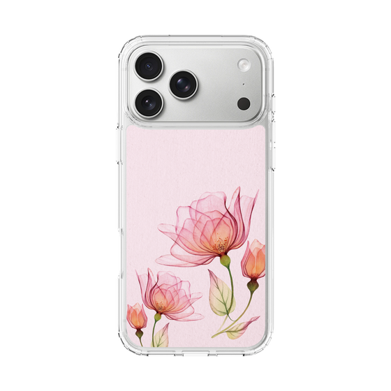 スリムプロテクションケース［ Natural Flower - Pink ］