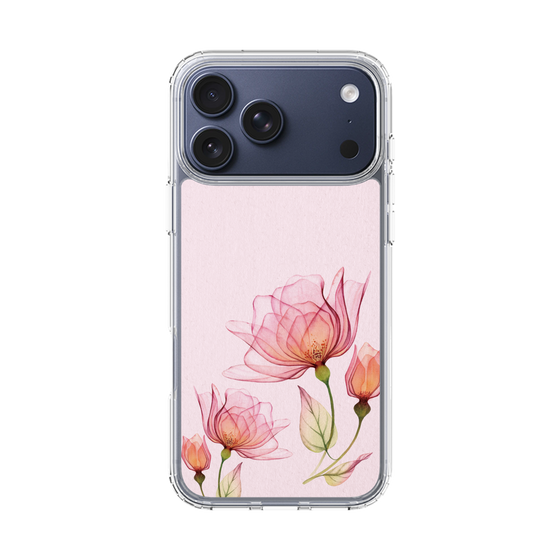 スリムプロテクションケース［ Natural Flower - Pink ］