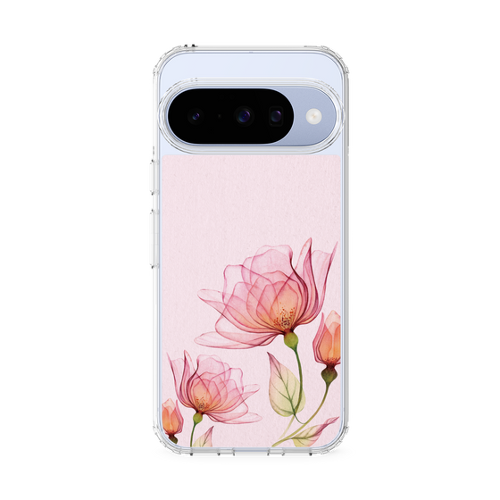 スリムプロテクションケース［ Natural Flower - Pink ］