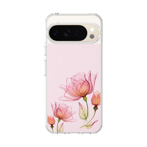 スリムプロテクションケース［ Natural Flower - Pink ］