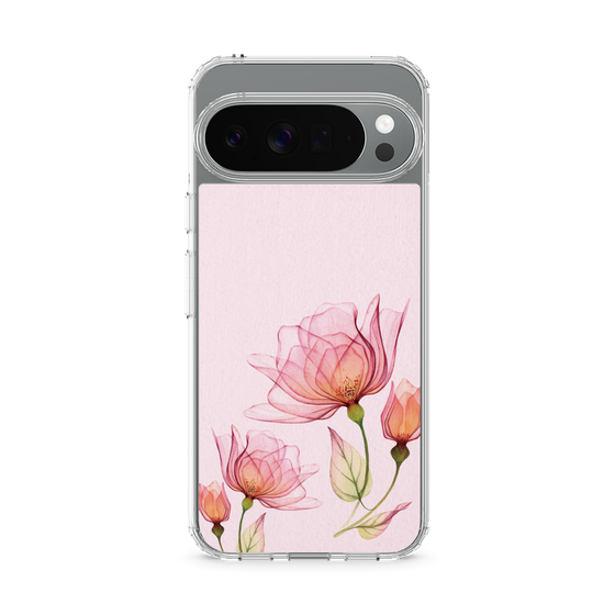 スリムプロテクションケース［ Natural Flower - Pink ］