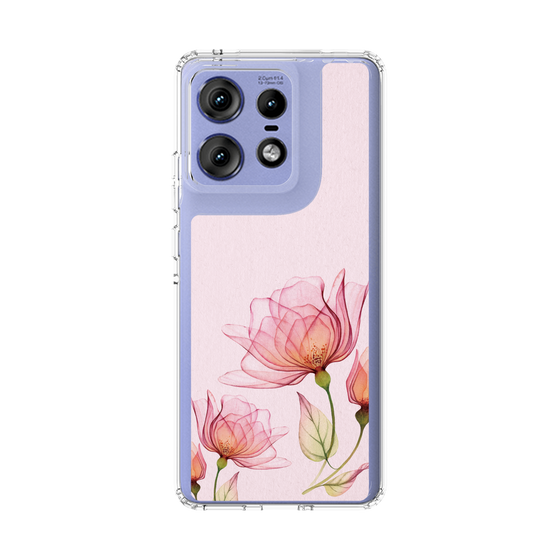スリムプロテクションケース［ Natural Flower - Pink ］