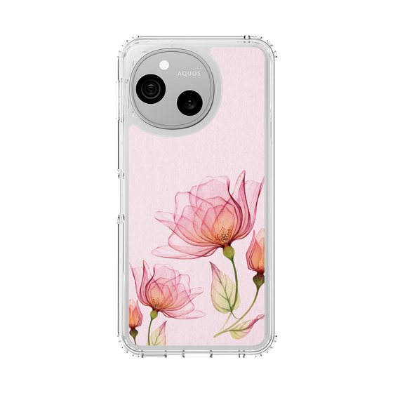 スリムプロテクションケース［ Natural Flower - Pink ］