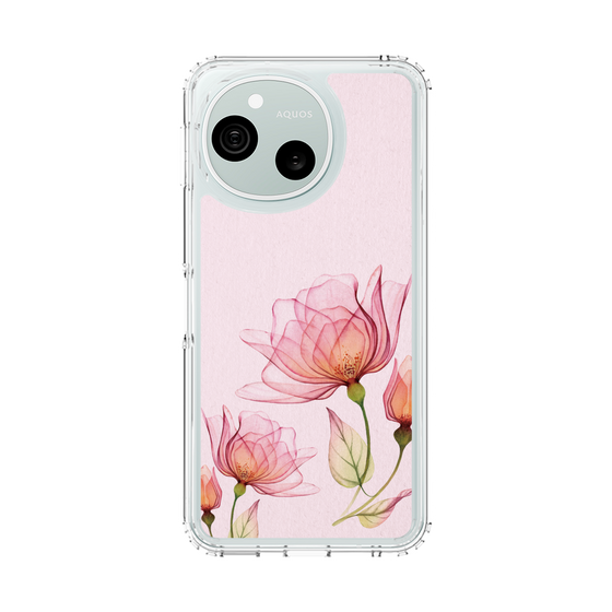 スリムプロテクションケース［ Natural Flower - Pink ］