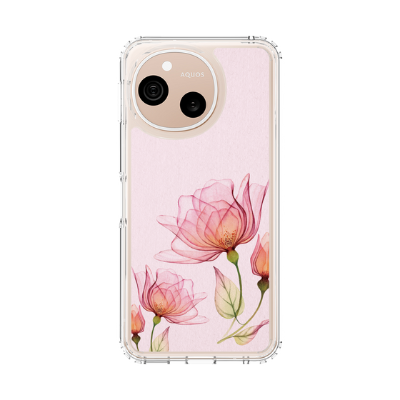 スリムプロテクションケース［ Natural Flower - Pink ］