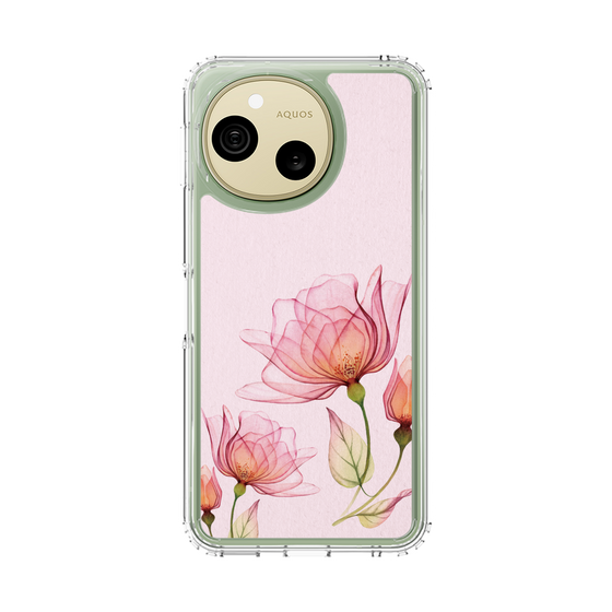 スリムプロテクションケース［ Natural Flower - Pink ］