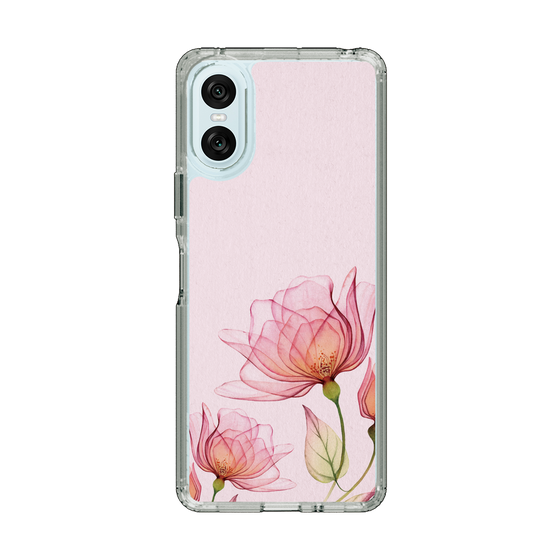 スリムプロテクションケース［ Natural Flower - Pink ］