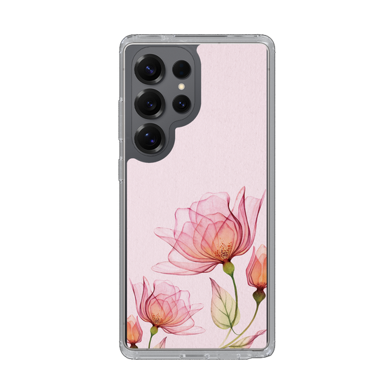 スリムプロテクションケース［ Natural Flower - Pink ］