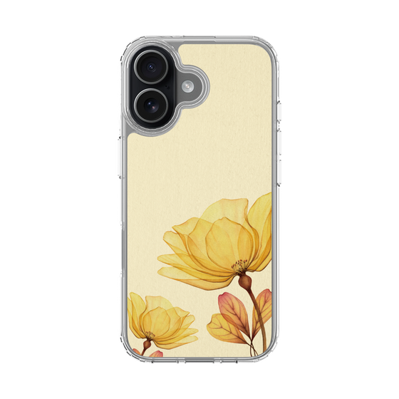 スリムプロテクションケース［ Natural Flower - Yellow ］