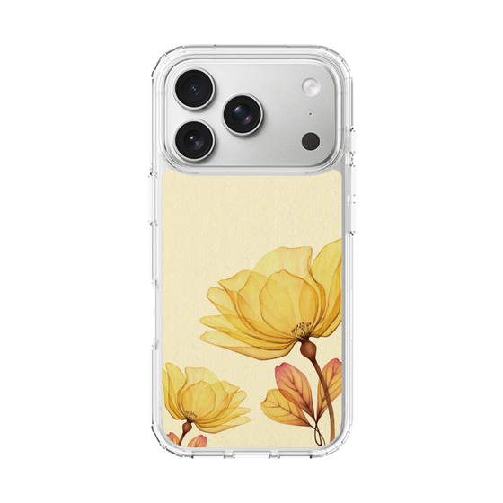 スリムプロテクションケース［ Natural Flower - Yellow ］
