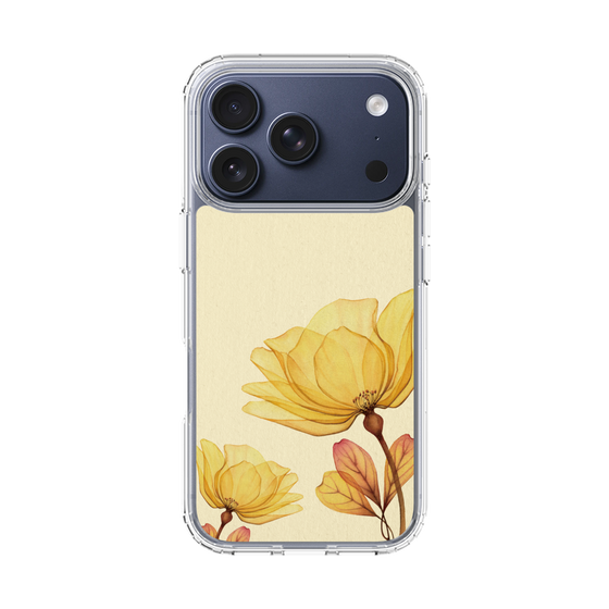 スリムプロテクションケース［ Natural Flower - Yellow ］