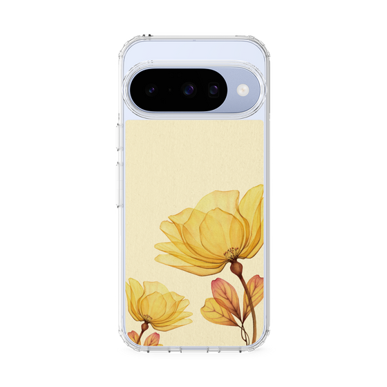 スリムプロテクションケース［ Natural Flower - Yellow ］
