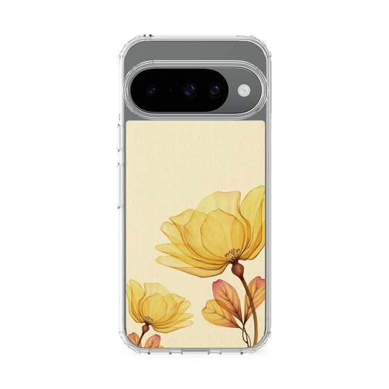スリムプロテクションケース［ Natural Flower - Yellow ］