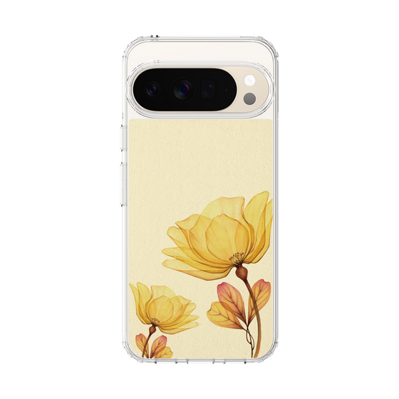 スリムプロテクションケース［ Natural Flower - Yellow ］