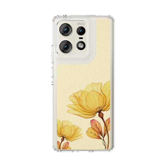 スリムプロテクションケース［ Natural Flower - Yellow ］