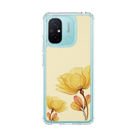 スリムプロテクションケース［ Natural Flower - Yellow ］