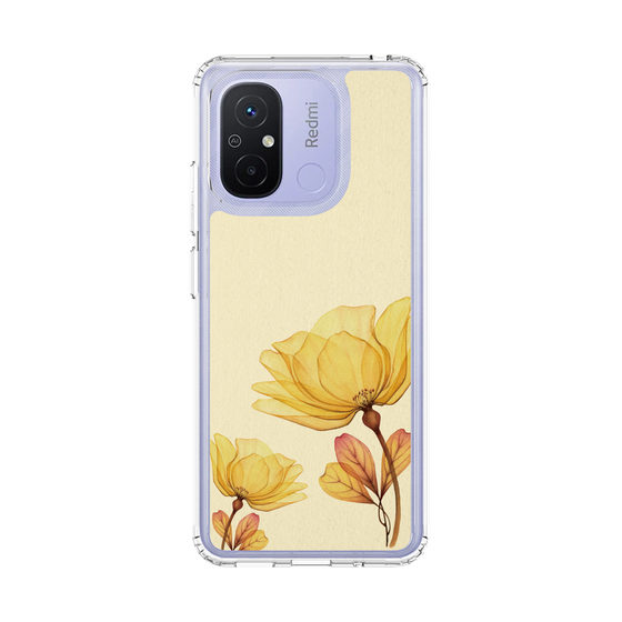 スリムプロテクションケース［ Natural Flower - Yellow ］