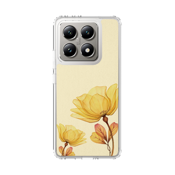 スリムプロテクションケース［ Natural Flower - Yellow ］