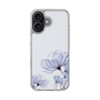 スリムプロテクションケース［ Natural Flower - blue ］