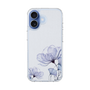 スリムプロテクションケース［ Natural Flower - blue ］