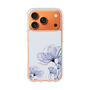 スリムプロテクションケース［ Natural Flower - blue ］