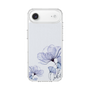 スリムプロテクションケース［ Natural Flower - blue ］