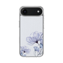 スリムプロテクションケース［ Natural Flower - blue ］