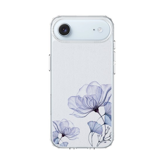 スリムプロテクションケース［ Natural Flower - blue ］