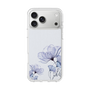 スリムプロテクションケース［ Natural Flower - blue ］