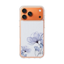 スリムプロテクションケース［ Natural Flower - blue ］