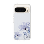 スリムプロテクションケース［ Natural Flower - blue ］