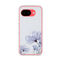 スリムプロテクションケース［ Natural Flower - blue ］