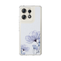 スリムプロテクションケース［ Natural Flower - blue ］