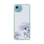 スリムプロテクションケース［ Natural Flower - blue ］