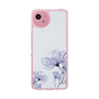 スリムプロテクションケース［ Natural Flower - blue ］
