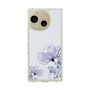 スリムプロテクションケース［ Natural Flower - blue ］