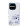 スリムプロテクションケース［ Natural Flower - blue ］