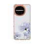 スリムプロテクションケース［ Natural Flower - blue ］