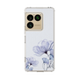 スリムプロテクションケース［ Natural Flower - blue ］