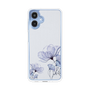 スリムプロテクションケース［ Natural Flower - blue ］