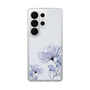 スリムプロテクションケース［ Natural Flower - blue ］