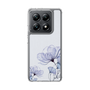 スリムプロテクションケース［ Natural Flower - blue ］