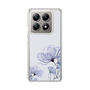 スリムプロテクションケース［ Natural Flower - blue ］