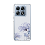 スリムプロテクションケース［ Natural Flower - blue ］