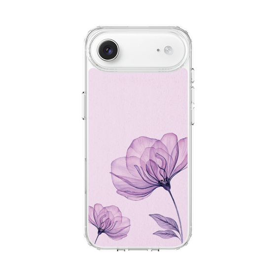 スリムプロテクションケース［ Natural Flower - Purple ］