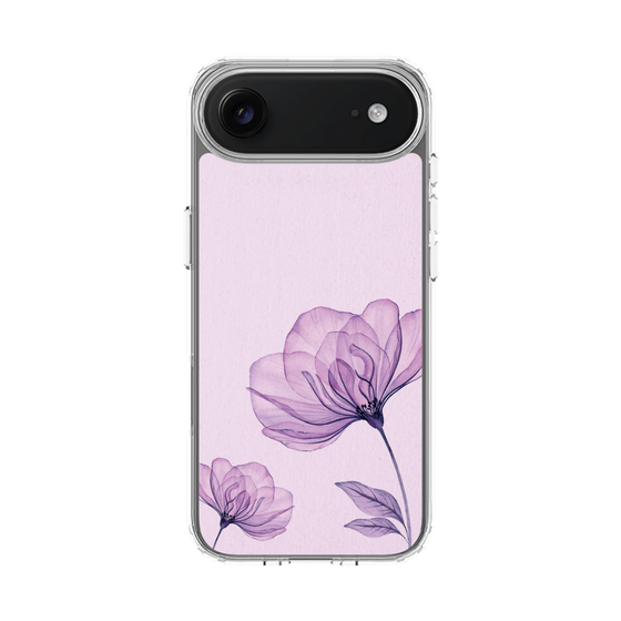 スリムプロテクションケース［ Natural Flower - Purple ］