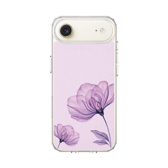 スリムプロテクションケース［ Natural Flower - Purple ］