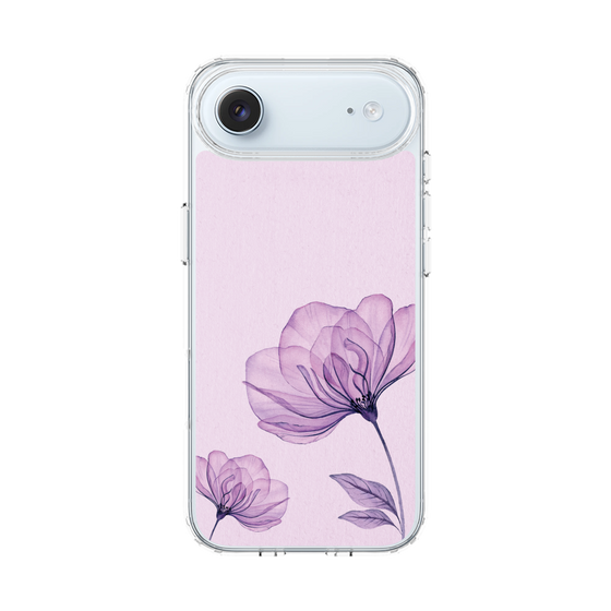 スリムプロテクションケース［ Natural Flower - Purple ］