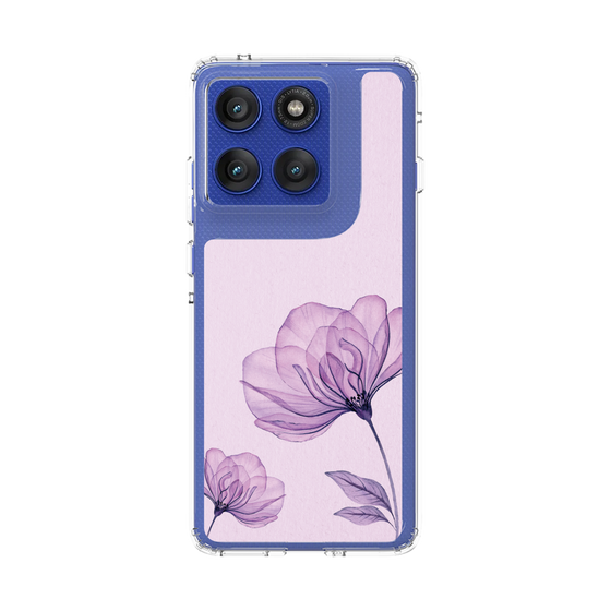 スリムプロテクションケース［ Natural Flower - Purple ］