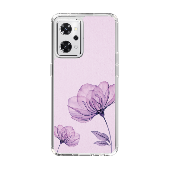 スリムプロテクションケース［ Natural Flower - Purple ］